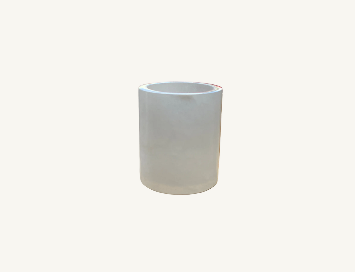 Alabaster Candle Holder