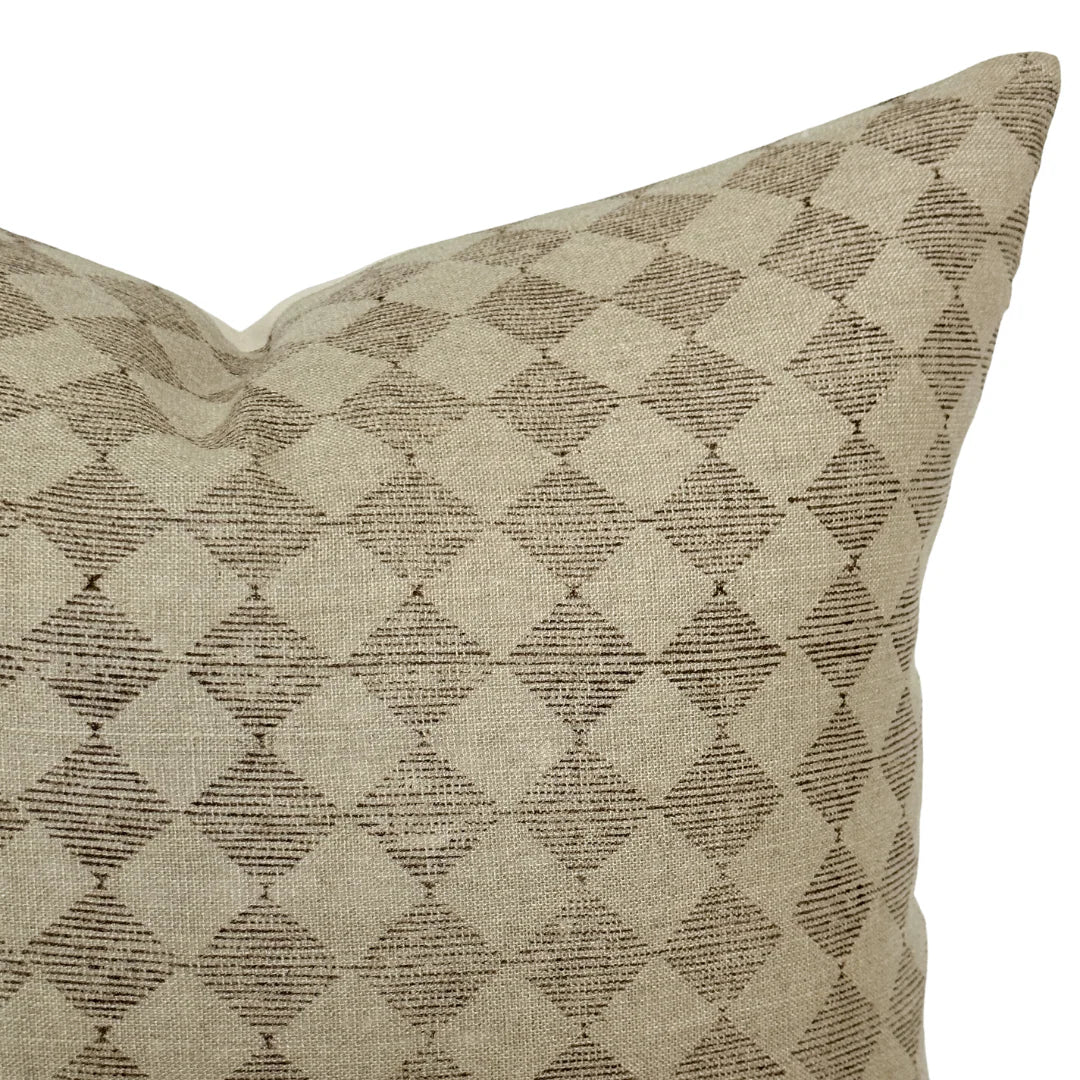 Brown Checkered Lumbar