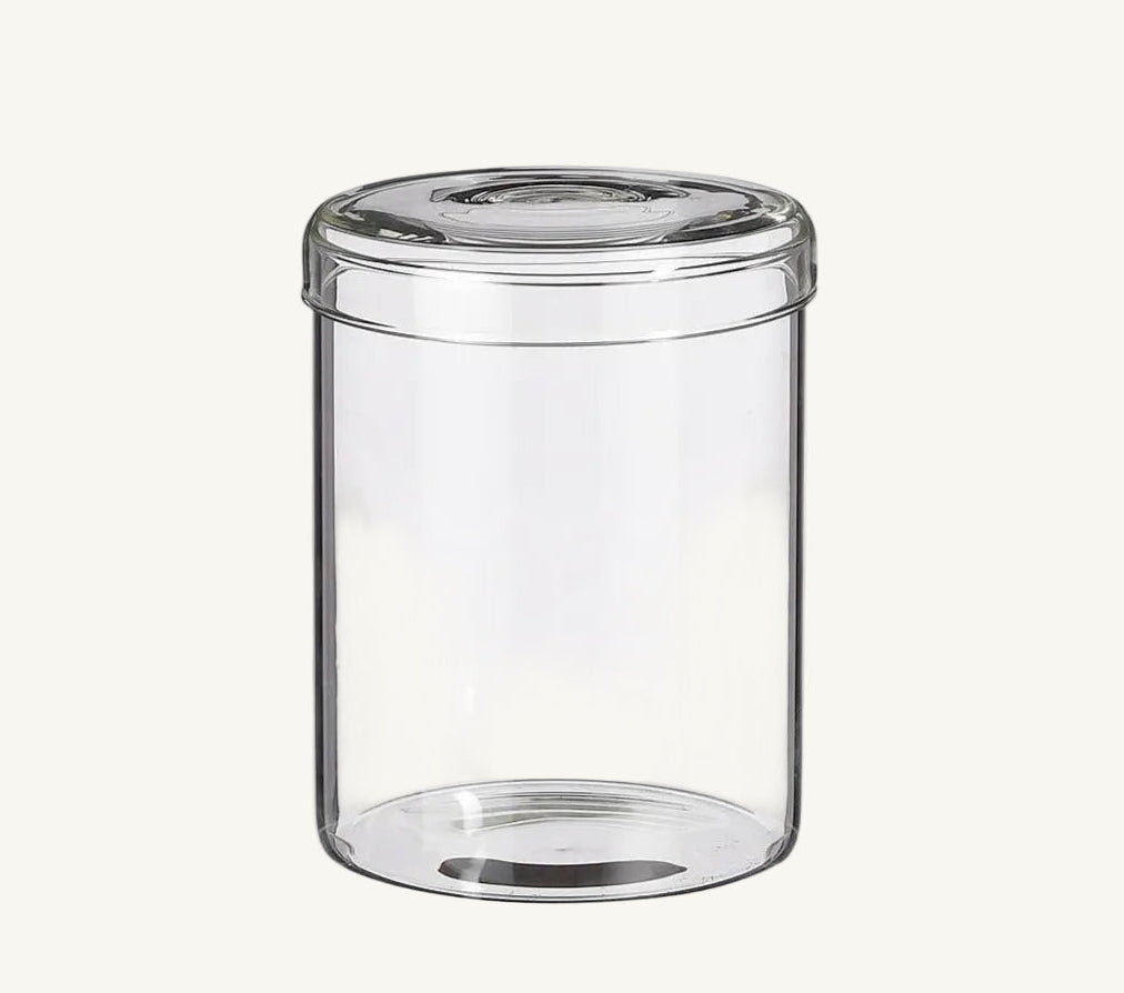 Glass Storage Pot