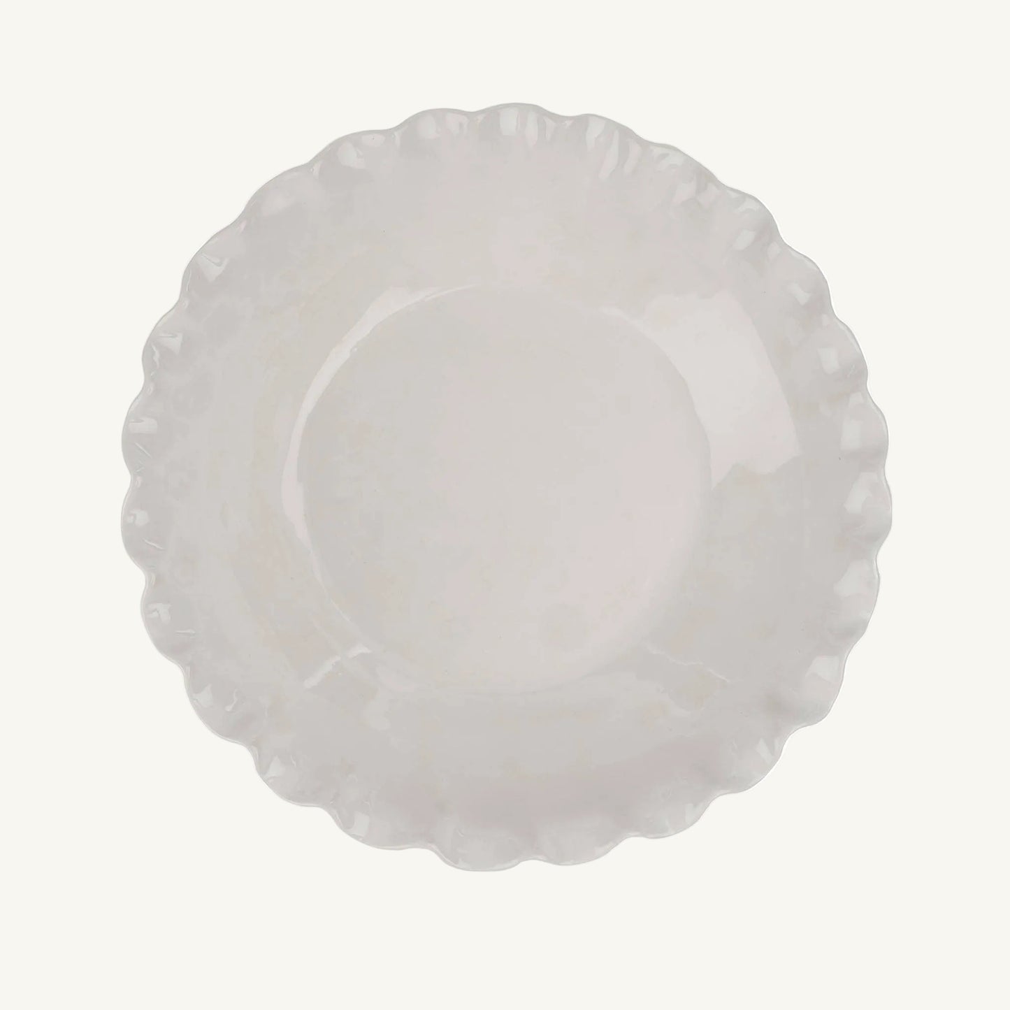 Calypso Scalloped Serving Bowl
