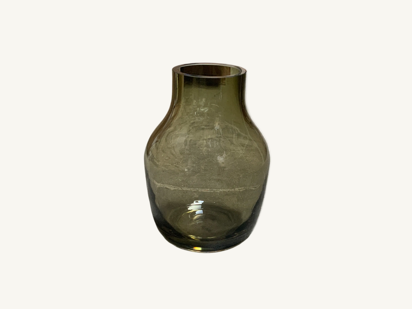 Paloma Vase Smoke Green Small