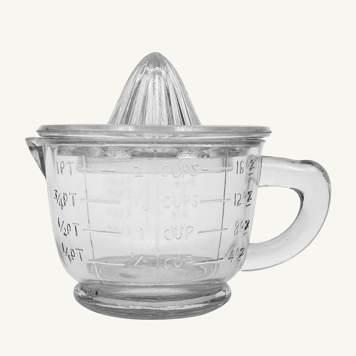 Pressed Glass Juicer