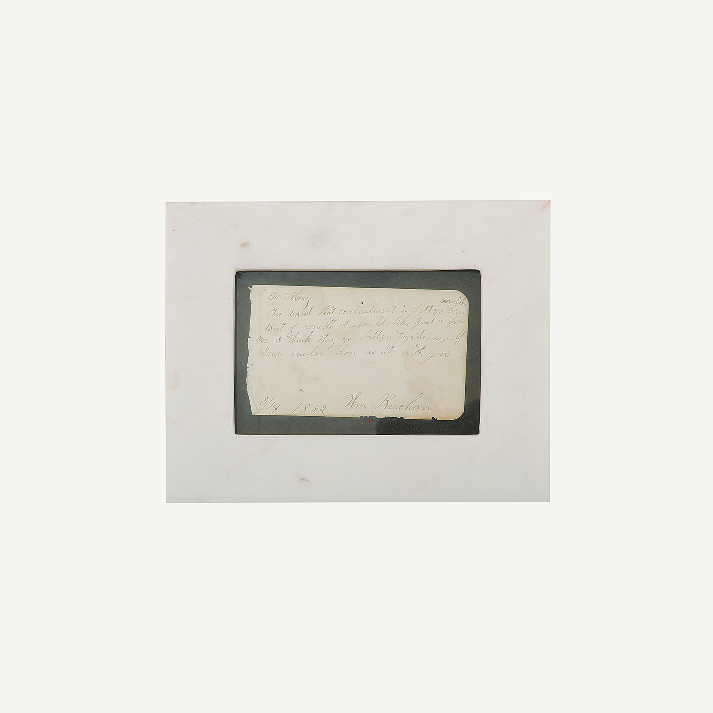 Marble Photo Frame 4”x6”