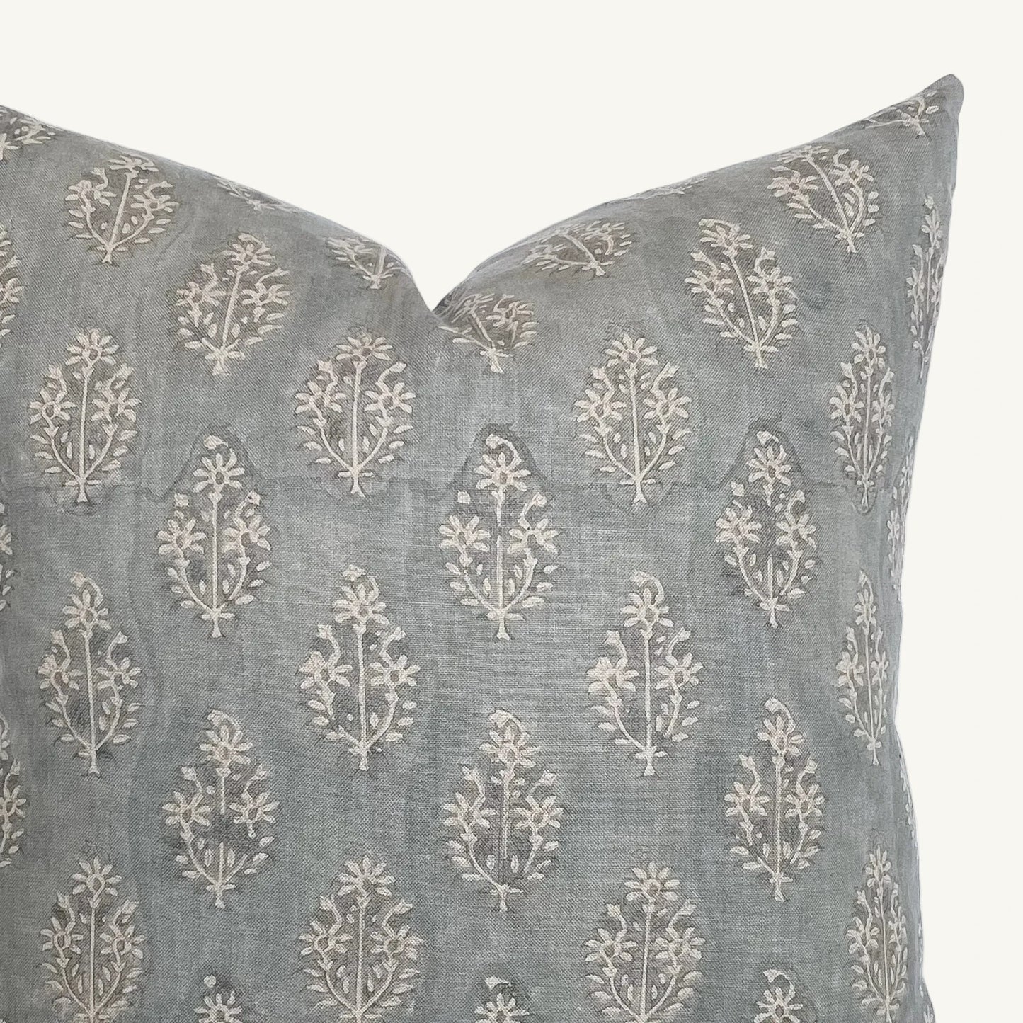 Blue Handblock Pillow