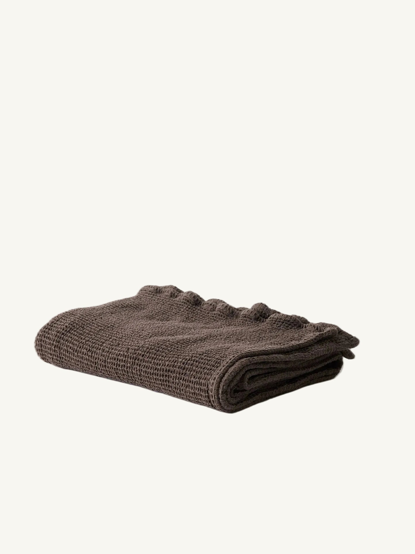 Charcoal Waffle Towel