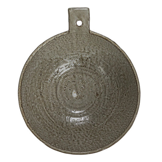 Stoneware Bowl with Handle