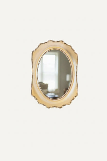 Gold Dots on Edge Mirror