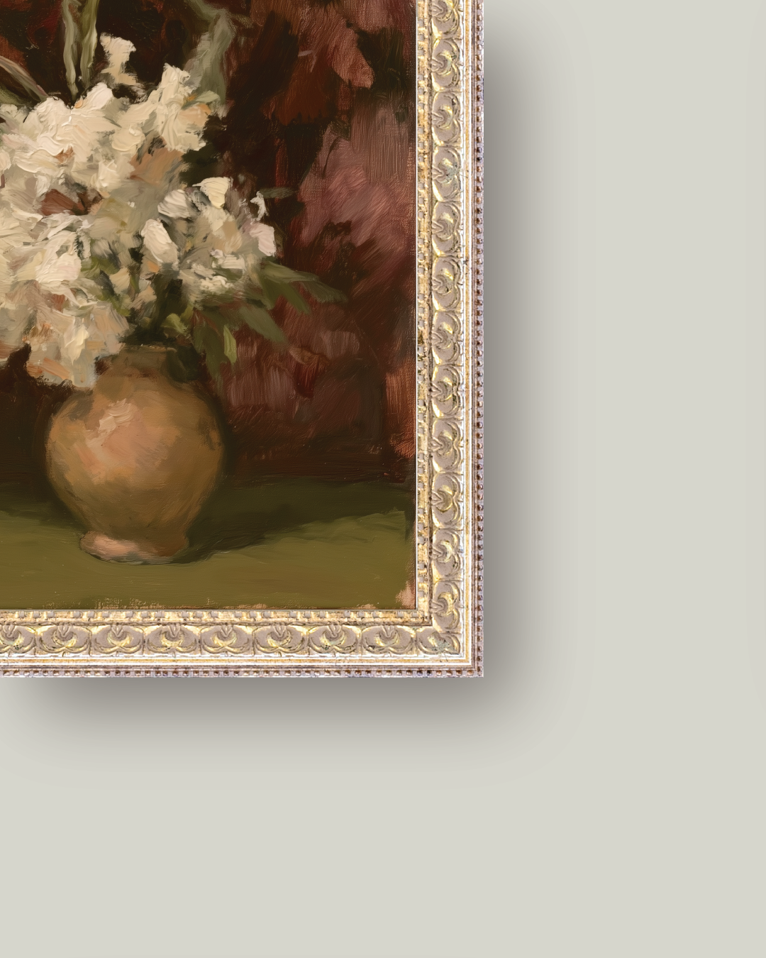 The Cut Garden Bouquet, Gold Framed Floral Still Life Art Print