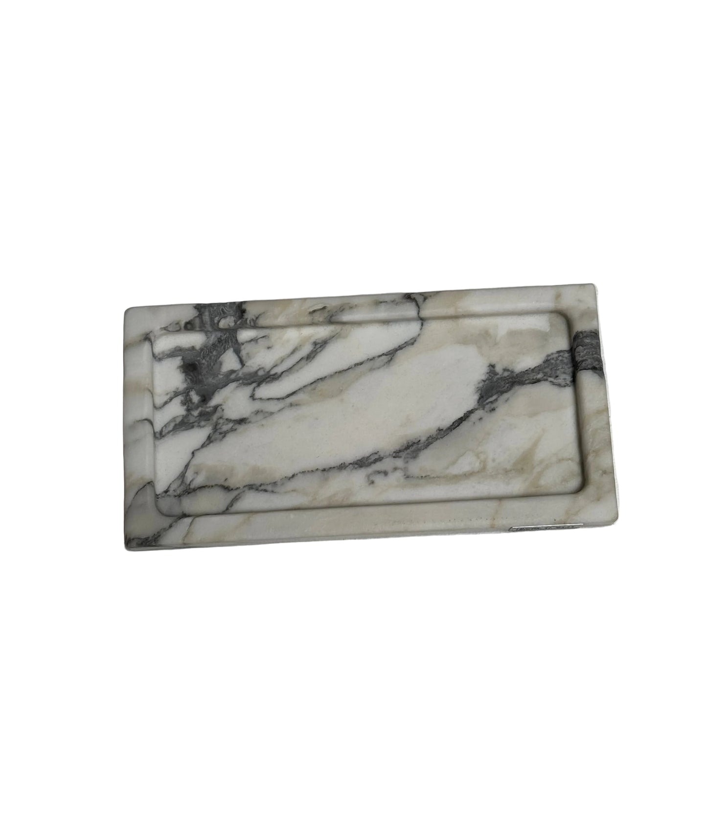 Marble Tray in Calacatta Vagli Marble