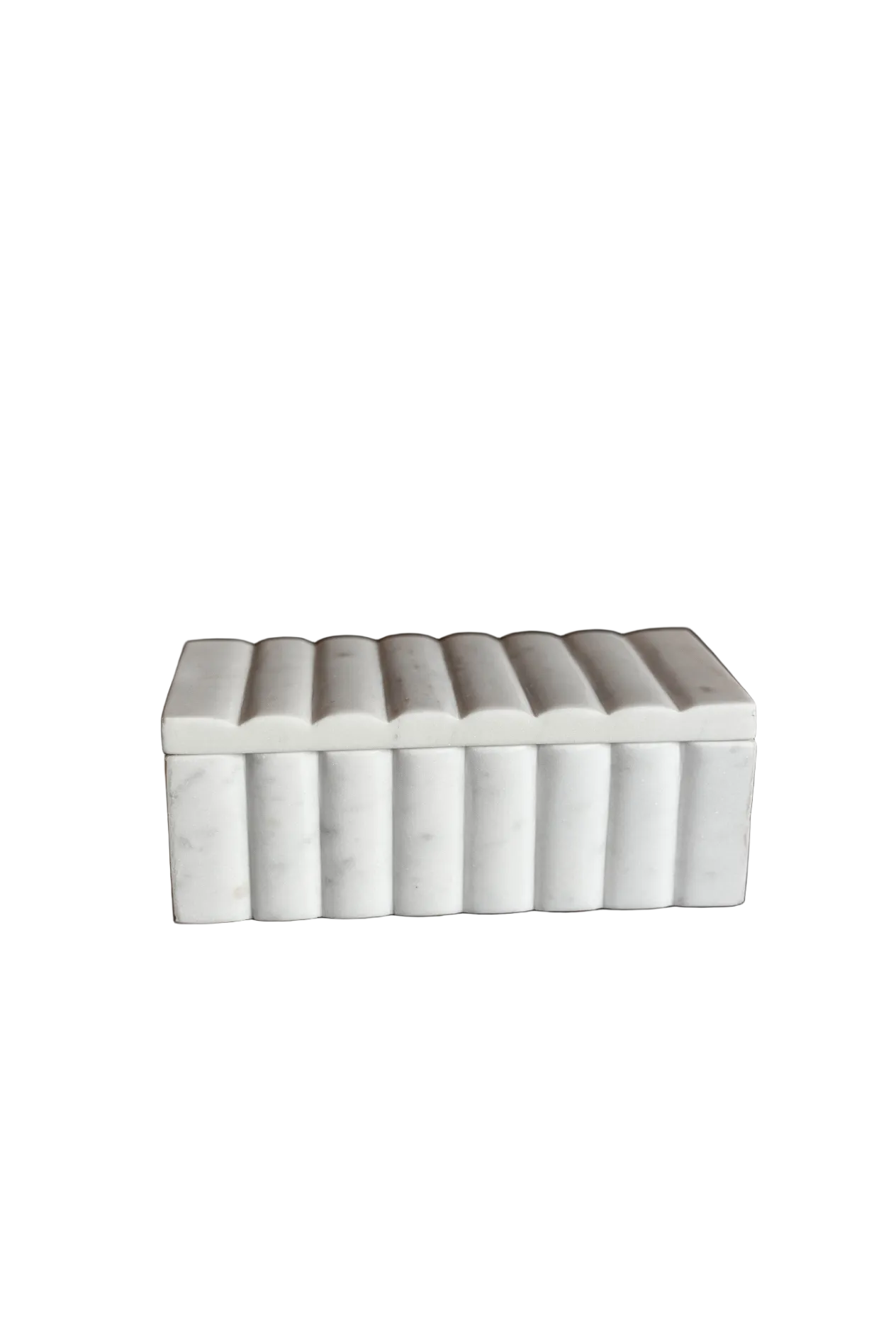 Fluted Box Marble Scallop
