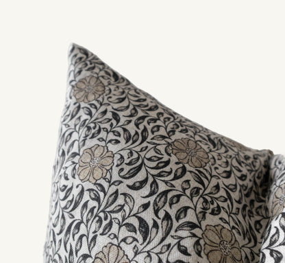 Fleur de Vie Floral Pillow Cover