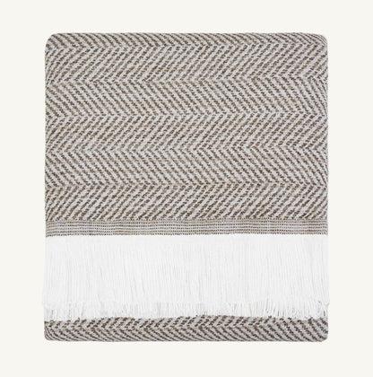 Herringbone Indoor Outdoor Throw