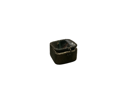 Black Metal Jewelry Jar