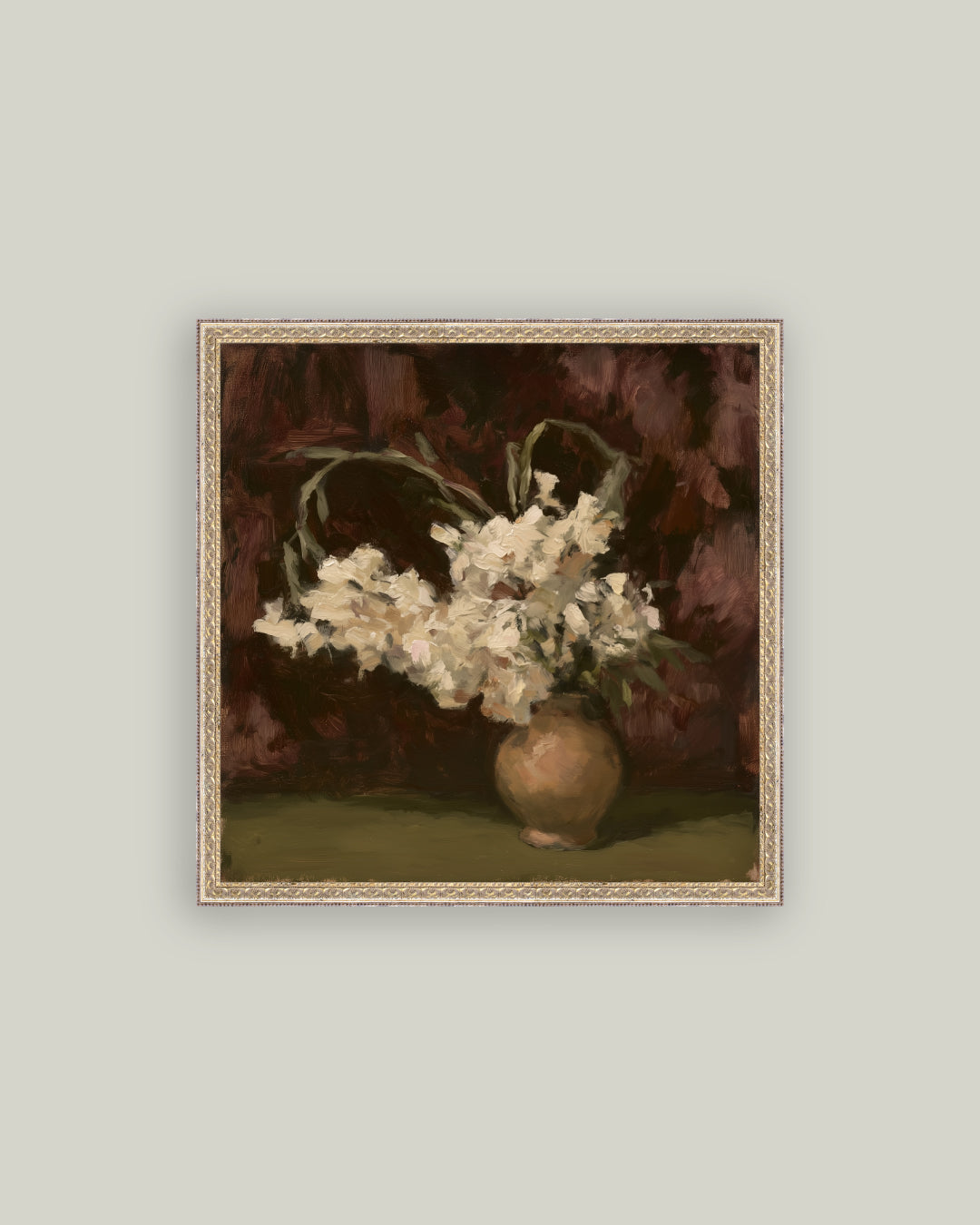 The Cut Garden Bouquet, Gold Framed Floral Still Life Art Print