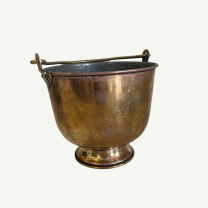 Vintage Brass Ice Bucket