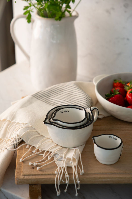 Stoneware Measuring Cups