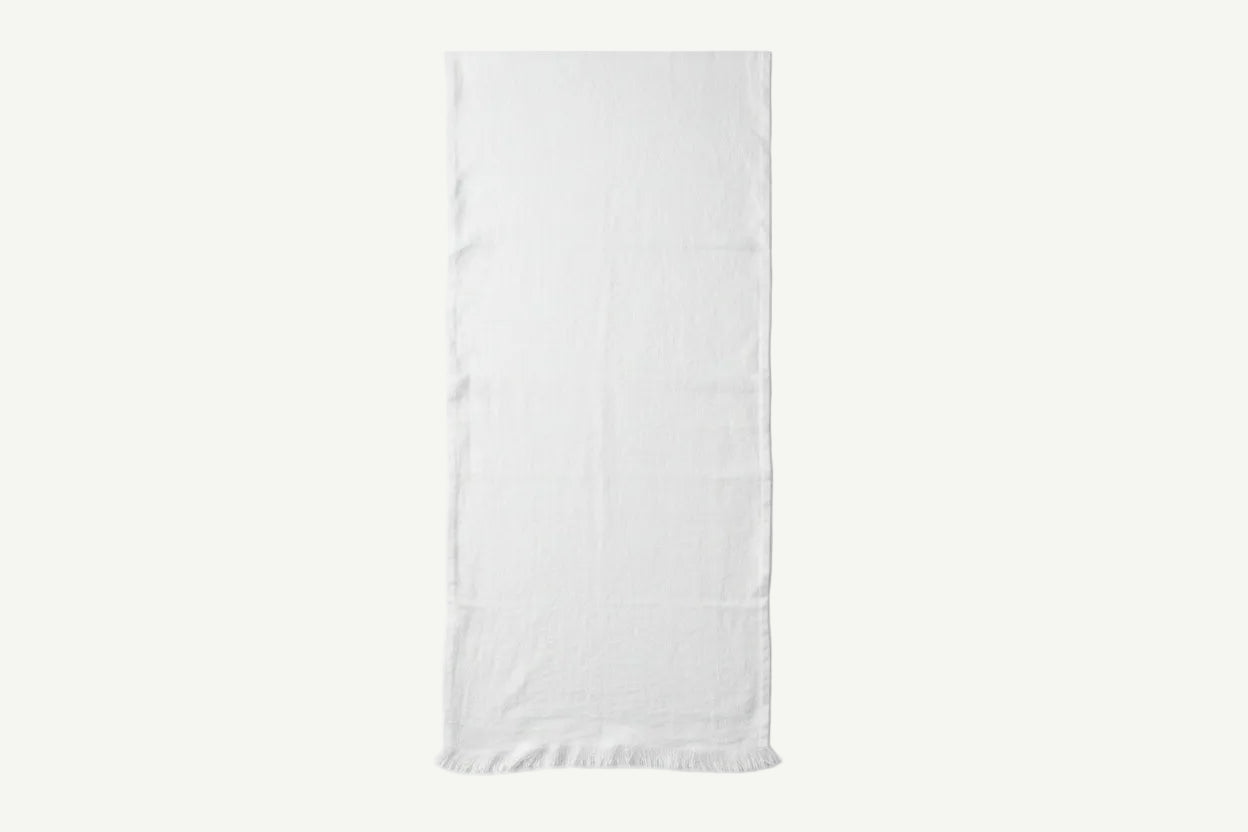 Linen Table Runner - Ivory