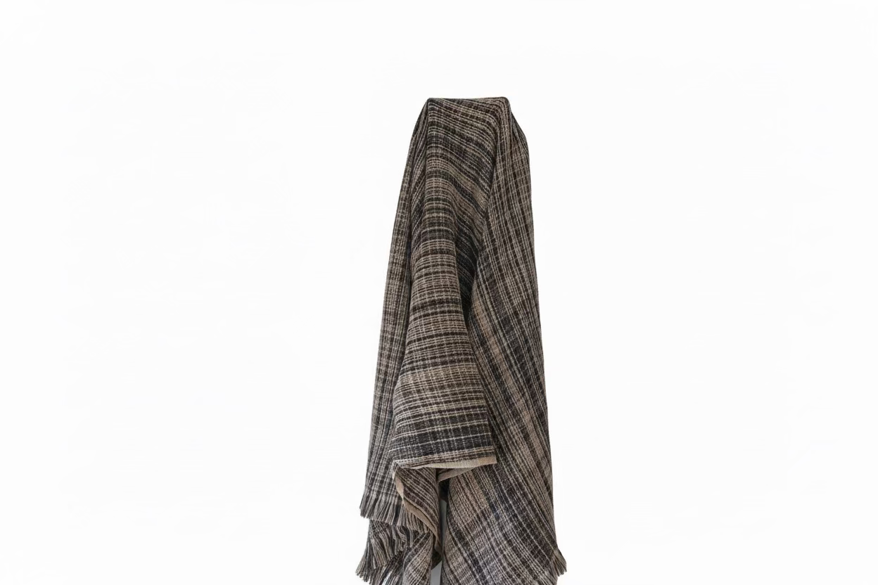 Coffee Cotton Throw