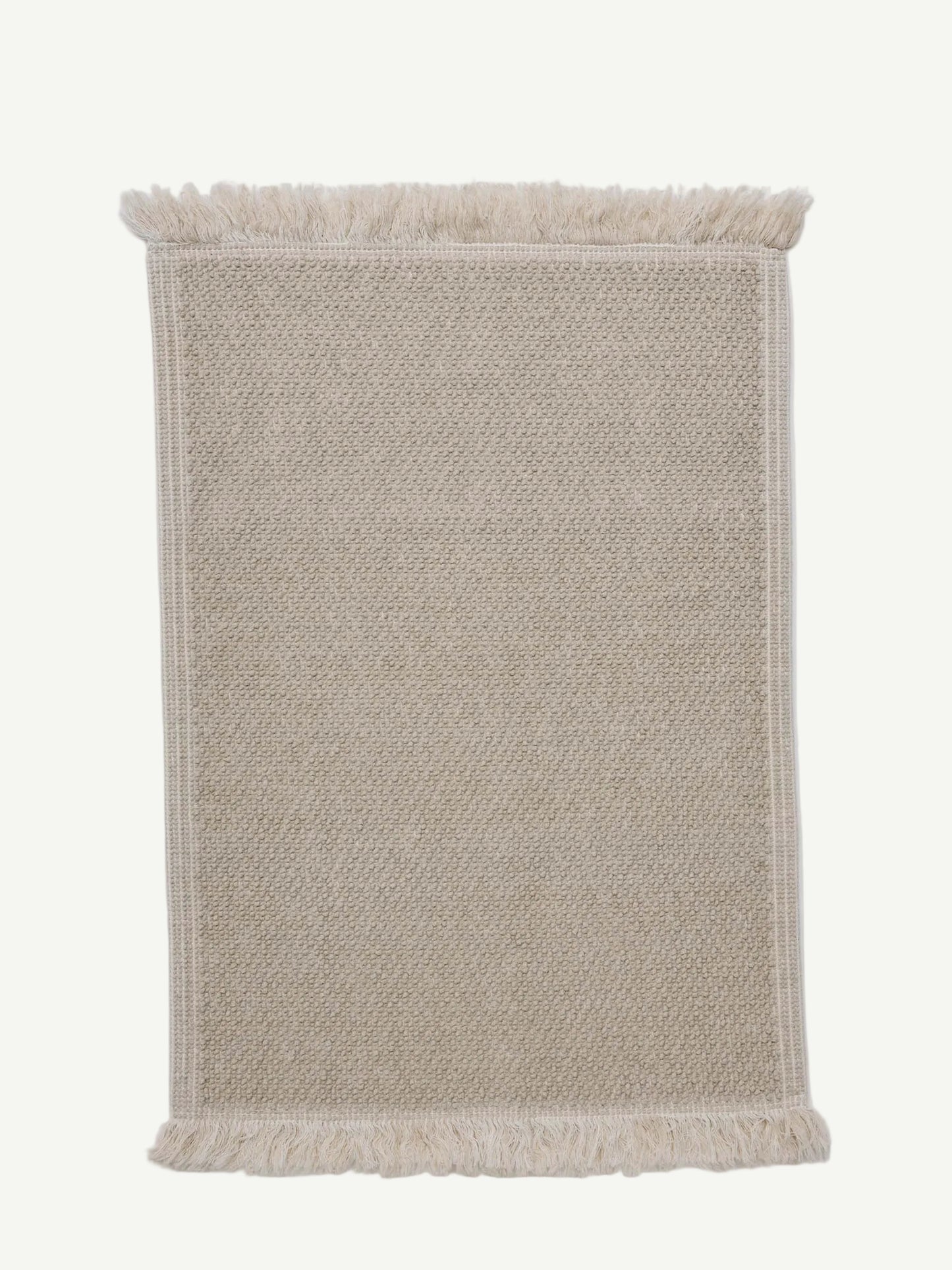 Bath Mat with Fringe