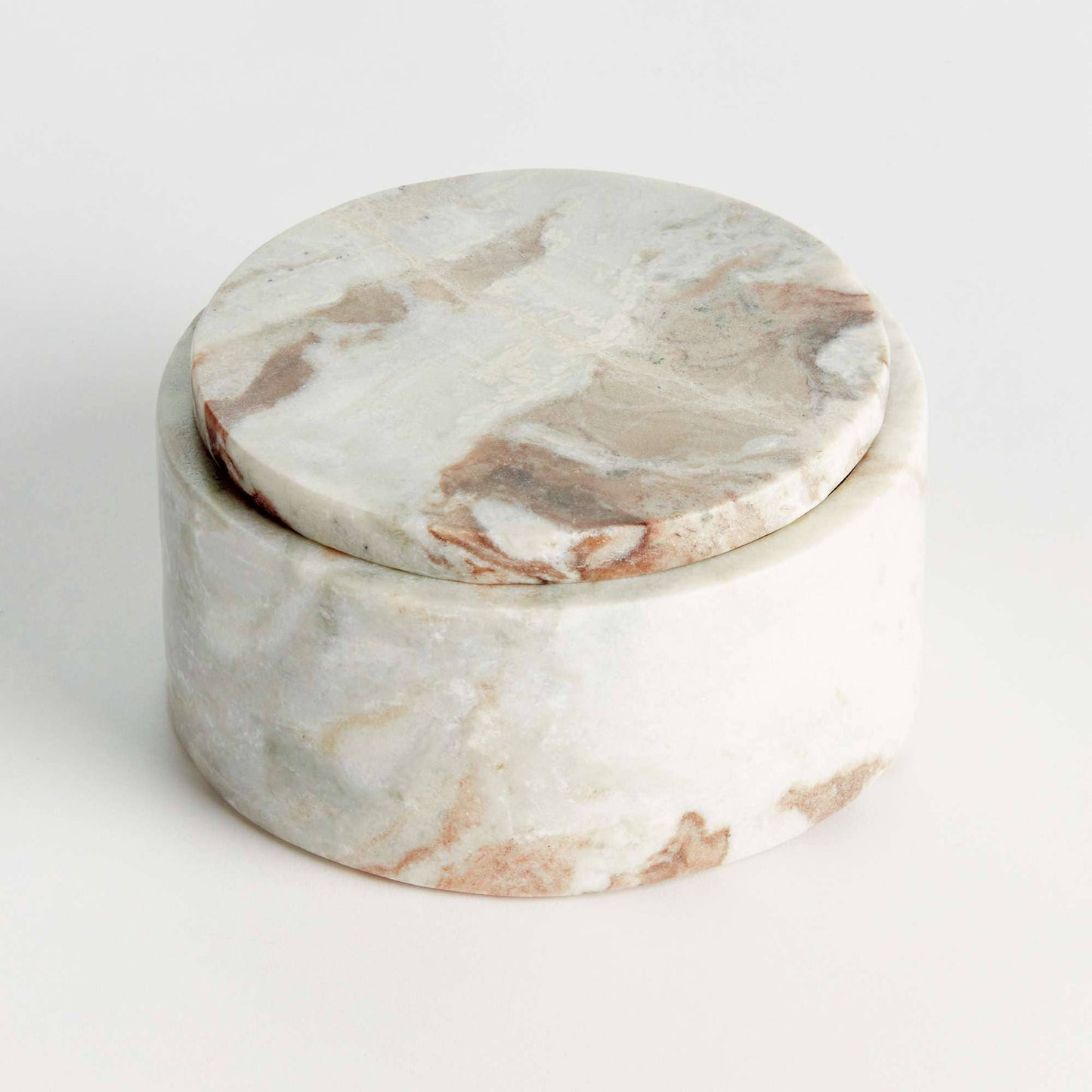 Jaqueline Round Lidded Box Wide