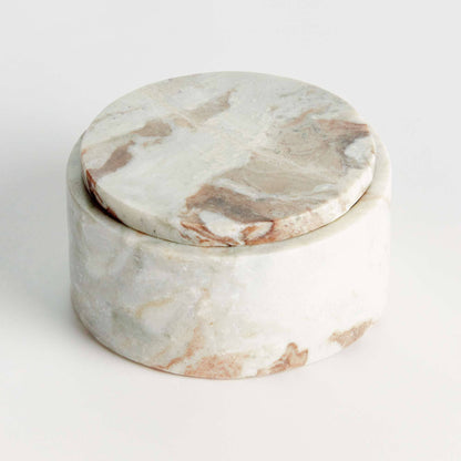 Jaqueline Round Lidded Box Wide
