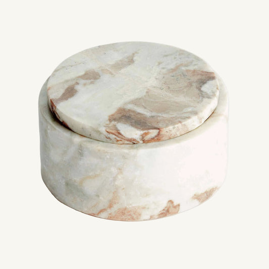 Jaqueline Round Lidded Box Wide