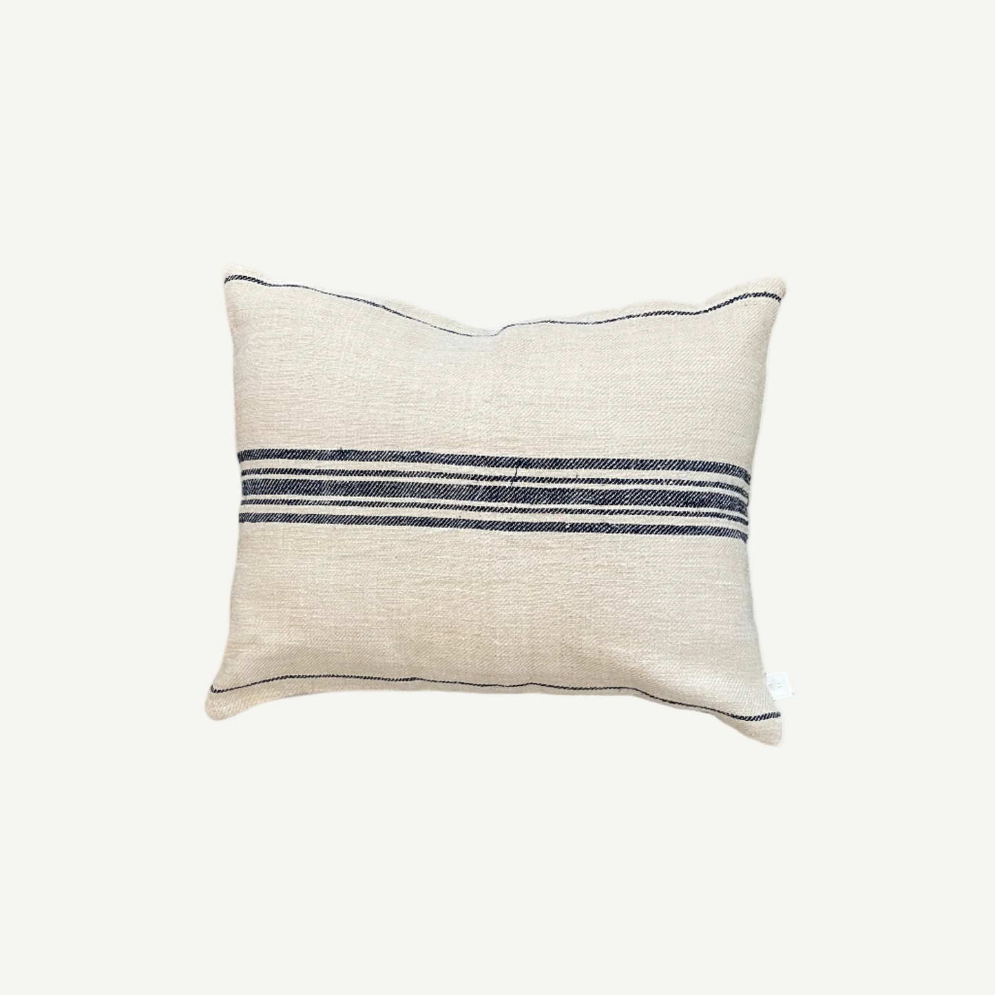 Vintage Stripe Lumbar Pillow
